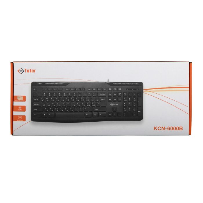 کیبورد با سیم فاطرمدل KCN-6000B ا Fater KCN-6000B Wire Keyboard
