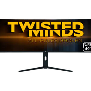 مانیتور 49 اینچ گیمینگ خمیده تویستد مایندز مدل Twisted Minds TM492K75IPS