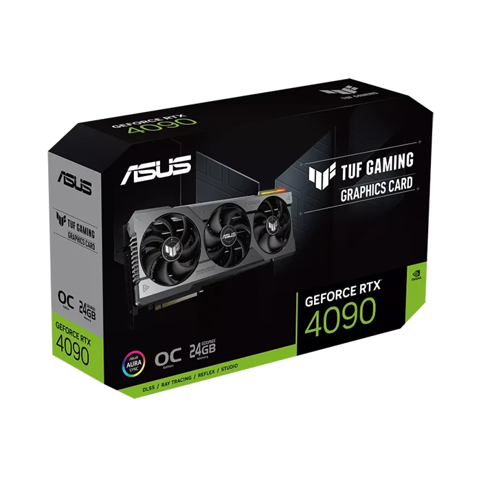 کارت گرافیک ایسوس مدل TUF Gaming GeForce RTX 4090 OC Edition با حافظه 24 گیگابایت